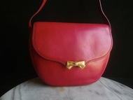 【老時光 OLD-TIME】早期少見二手老包法國製NINA RICCI經典背包