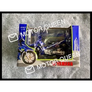 Model Motor Miniature Diecast Yamaha 125 125Z 125ZR Y125ZR Original HLY LIMITED EDITION Biru Movista