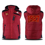 Asroma 1927 I Giallorossi Men's Football Vest Semi WF Parachute Vest