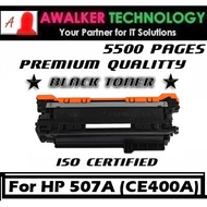 HP 507A ( CE400A ) black laser toner for lasetjet printer M551N M551DN M551XH M570 M575 507X 507 A X
