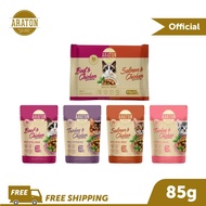 Araton (Cat Pouch) 85g, Turkey & Chicken SB / Salmon & Chicken AB / Beef & Chicken AB / Turkey & Chi