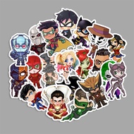 STICKER PACK - DC UNIVERSE CHIBI | Suitcase Stickers, TUMBLER Stickers, LAPTOP Stickers, Helmet Stic