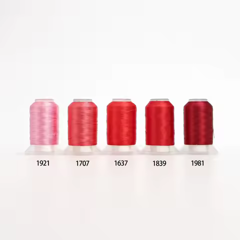 4 or 5PCS Set High Quality Embroidery Thread 500Meter/Roll 120D Polyester Thread for Household Cross