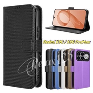 Redmi K90 Pro Max 2025 Luxury Diamond Plaid Leather Casing For Redmi K90 5G 2025 Xiaomi Redmi K90 Pr