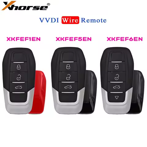 Xhorse VVDI Wire Remote Universal Wired Remote XKFEF1EN XKFEF5EN XKFEF6EN for VVDI Key Tool VVDI2 Mi