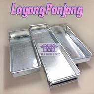 Long brownie pan: 20x8x2cm || 25x8x2cm || 30x8x2cm || 35x8x2cm. Material: Thick aluminum