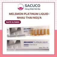 Japanese Melsmon Platinum Liquid Placenta Horse Placenta Box of 30 Tubes