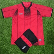 BRACE APPAREL - Futsal Jersey Set Football Jersey Brace PINK BLACK JERSEY