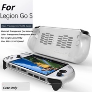 For Lenovo Legion GO S Game Console TPU Transparent Case Shockproof Anti-Drop Clear Protective Cover