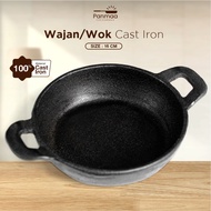 16 cm Cast Iron Frying Pan / Wok Pan / Frying Pan