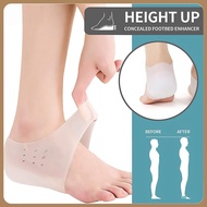 Inner Height Increase Insole Invisible Silicone Height Increase Shoe Sole Pad Unisex