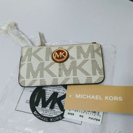 MK Michael Kors 35T5GFTP1B 專櫃正品 真皮 經典 零錢包 鑰匙包 卡夾 拉鍊包