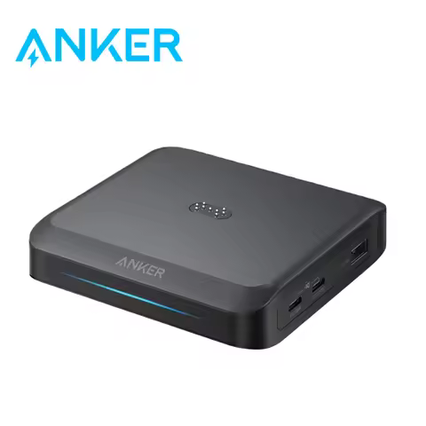 Anker Prime Charging Base 150W Fast Charging 3-Port GaN Charger USB C For Prime PowerBank A1903