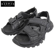 Balenciaga Track涼鞋，男鞋，黑色，尺寸26.5厘米，貨號617543，尺寸40（歐盟）[二手]