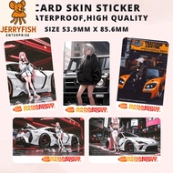 "Not Banapssport Card"-Banapassport design Card Sticker for BandaiNamco Banapassport Amusement IC