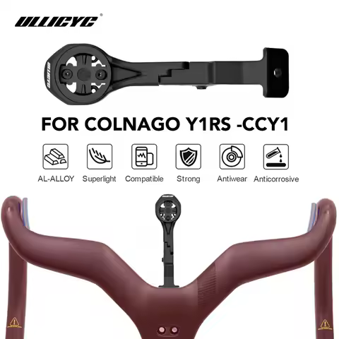 ULLICYC For Y1RS CCY1 Integrated Handlebar Computer Mount Compatible With Gopro/GPS/Garmin/Bryton/Wa