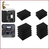 [kokiya] 2 Pieces Foam Pre-Cubed Pick And Pluck Pads Tool Box Inserts Shock Absorbing PU Sponge Cust