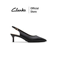 Clarks รุ่น ADELA SLING สี BLACK INTEREST รองเท้าคัทชูผู้หญิง รองเท้ารัดส้น หนังแท้ คุณภาพดี ใส่สบาย