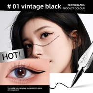 [NEW UPGRADE] Waterproof Eyeliner Pen 0.01mm Ultra Fine Tip - Quick Dry 12H Wear