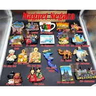 3D Fiber Souvenir Country Magnet Refrigerator Magnet Country Refrigerator Sticker