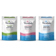 WestLab Bath Salt 1 KG - Epsom salt/ Himalayan salt/ Dead Sea salt/ Magnesium Flakes