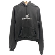 [Pre-owned] BALENCIAGA 571194 2019 S Hoodie Black