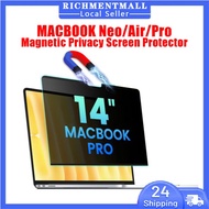 【🔥SG🔥】Paper like Screen For Macbook Neo/Air/Pro Screen Protector Privacy Magnetic Matte Screen Prote