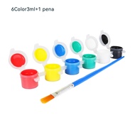 LAKOE tempat cat acrylic wadah cat Pot Cat plastik 3ml & 5 ml