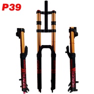 [MDJT] PASAK Double Shoulder Front Fork 27.5inch / 29*2.5 inch MTB Fork 150mm Travel Air Supension B