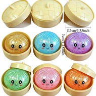 Squishy Toy Big Dumpling Simulation Dumpling Blind Box Soft TPR Anti Stress Squeeze Toy Slow Rebound