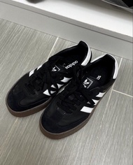 Adidas Samba 經典厚底黑白 gum sole 波鞋