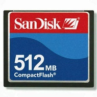 512MB CompactFlash Memory Card 512M CF card SDCFB-512 Genuine