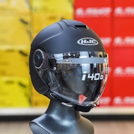HJC I40N 3/4 Hat with 2 Glasses Matte Black - Meets ECE 22.06 Standards