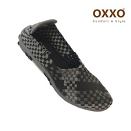 OXXO รองเท้าผ้าใบ ยางยืด เพื่อสุขภาพ รองเท้าผ้าใบผญ รองเท้า แฟชั่น ญ รองเท้าผ้าใบใส่ทำงาน Elastic shoes น้ำหนักเบา 2A7038