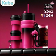 Cup(26oz)Stainless Steel Coffee Mug With Lid Vacuum Flask Hot And Cold Tumbler water bottle