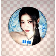 BABYMONSTER ASA badge fanmade non official kpop 宝怪银葱吧唧徽章 非官方周边