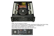 Power Amplifier Badak dBVoice TRX-20 TD Class