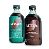 NESCAFE Espresso Concentrate 500ml [Halal] Black / Sweet Vanilla Arabica Liquid Coffee Premium Kopi