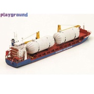 [playground] 1:400 Gdansk Cargo Ship DIY Handcraft 3D Paper Card Model Sets [New]
