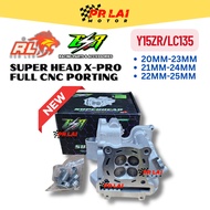 ESR SUPER HEAD X-PRO Y15ZR / LC135 20/23 21/24 22/25 Full CNC Porting REDLEO superhead y15 lc