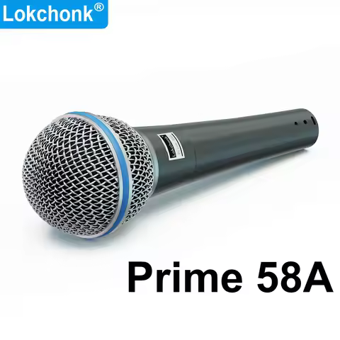 Lokchonk Dynamic Vocal Microphone Cardioid Pattern for Live Singing, Stage Performance, Karaoke & St