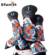Club clubPUgolf No. 1 Wood covering Koi Waterproof Club Cover Golf Wood Cover Protective Cover Club 