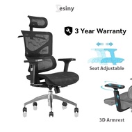 Desiny Ergonomic Mesh Office Chair Full Mesh Ergonomic Chair High Back Computer Chair With Lifting Head Holder