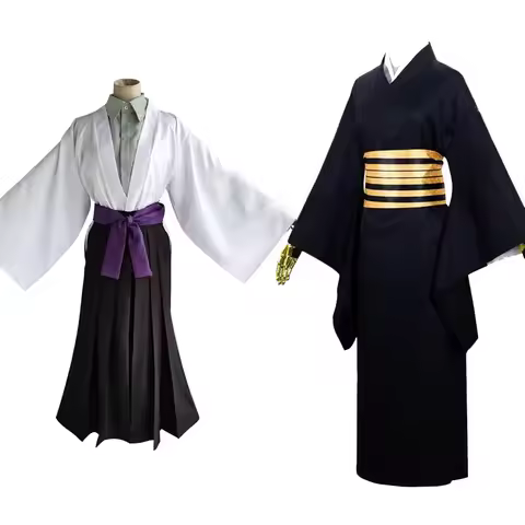 Anime Demon Yushiro Nakime kimono Cosplay Costume