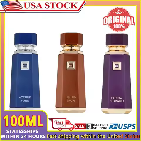 3.4 Oz Original Arab Perfumes Lasting Wood Pheromones Perfume Makeup French Avenue Liquid Brun Cocoa