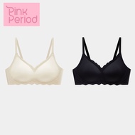 Pink Period เสื้อใน bra เสื้อชั้นในผู้หญิง เสื้อในไร้โครง ไร้ขอบ ใส่สบายๆ สุดเซ็กซี่ บราผู้หญิง บราด