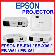 EPSON EB-E01 E12 X52 W55  X06 CO-FH01 W51 X51 PROJECTOR 3600 LUMEN Lamp 6,000 hours, Contrast Ratio 