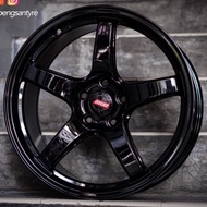 Rays Gramlight 57cr 18” with Glossy Black / Gunblue finished  (Made in Thailand 🇹🇭) civic fc , graml