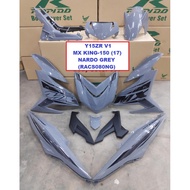 Cover Set Rapido Y15ZR V1 V2 Yamaha MX King-150 (17 Grey Blue Orange Ysuku Accessories Motor Y15 Black Matt Titanium