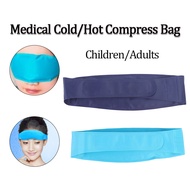 Medical Cold/Hot Compress Bag Reusable Cold/Hot Therapy Ice Bag Headband Physical Cooling Headband f